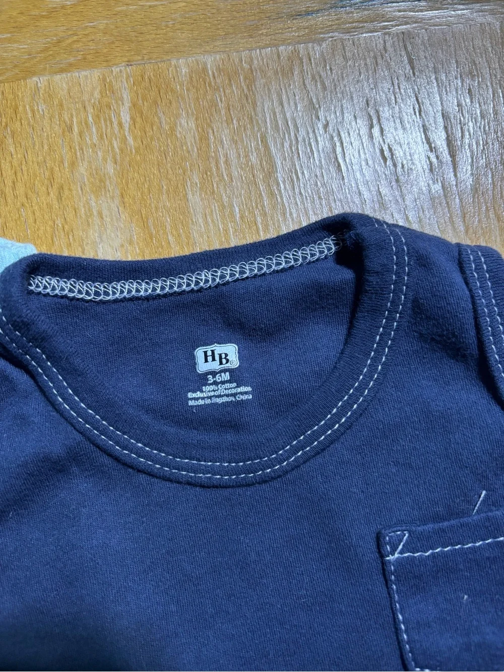 H&M Baby Navy, White & Striped Sleeveless Bodysuit 3-Pack